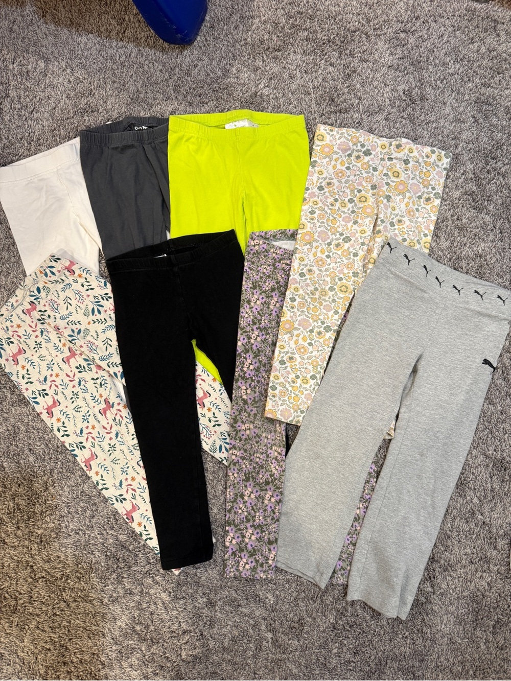 Bundle of 8 girls leggings/pants